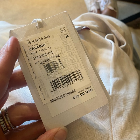 Robe de jour Caladio 36260616 Beige Relaxed Fit by MaxMara - Picture 4 of 8